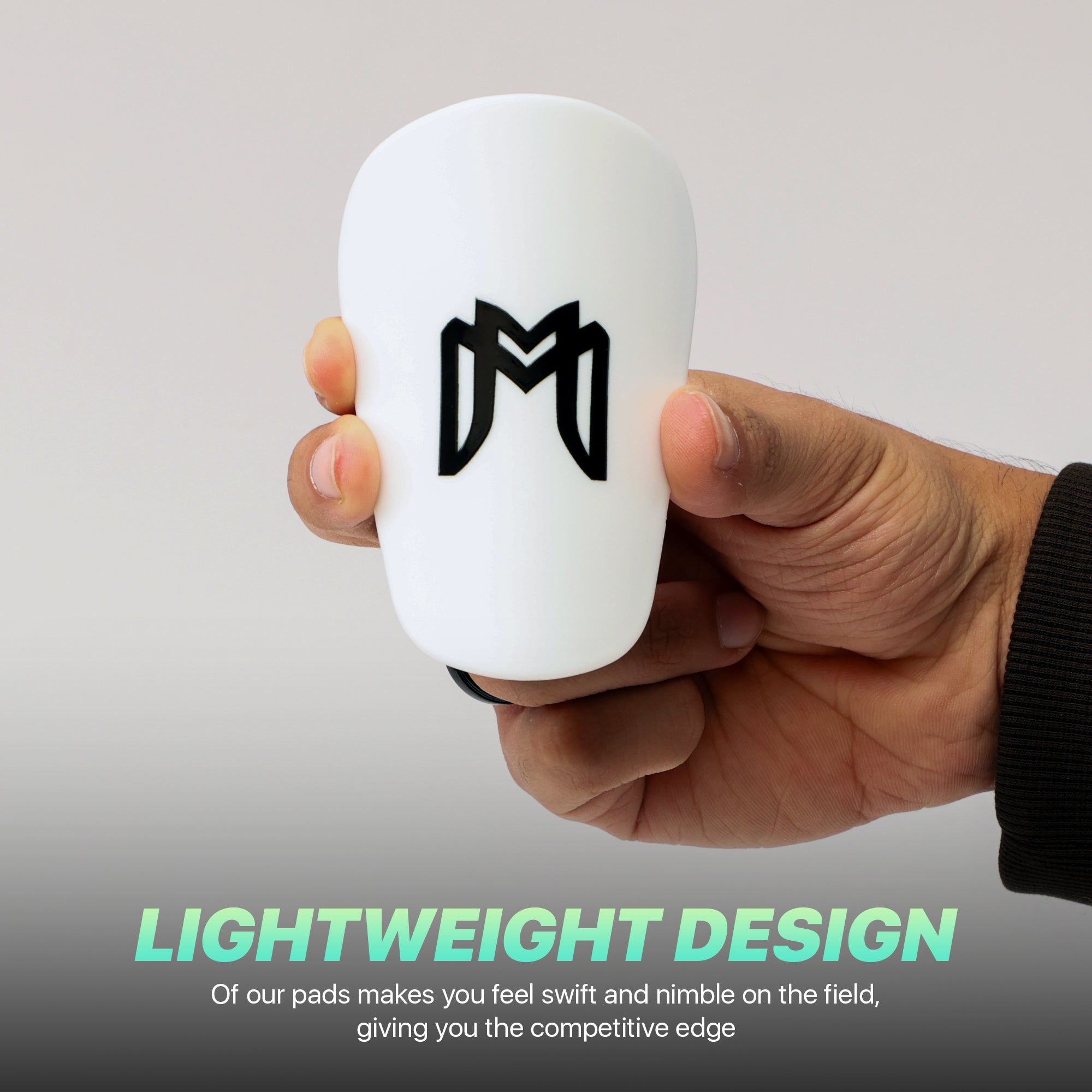 MediCaptain™ MiniGuards - Miniature Shin Guards/Pads for High Level Players - Men, Women, Teens