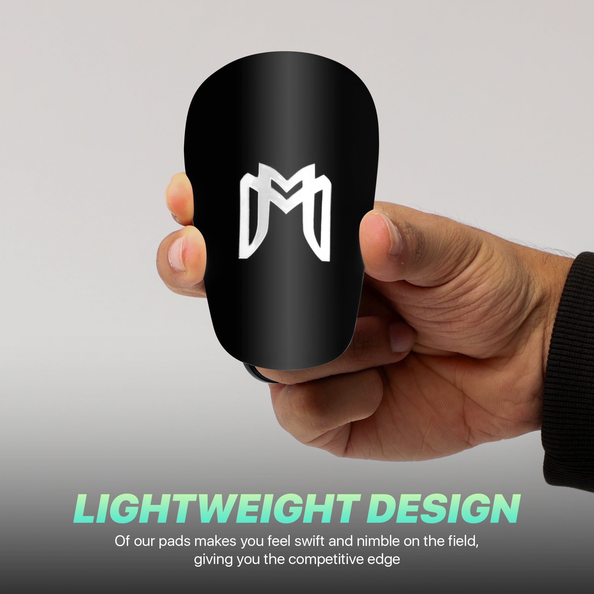 MediCaptain™ MiniGuards - Miniature Shin Guards/Pads for High Level Players - Men, Women, Teens