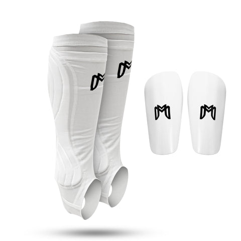 Soccer Shin Guard Sleeves with Padded Protection