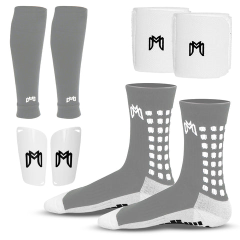 Elite Bundle (Includes Grip Socks, Shin Guards, Pre-Cut Sock Sleeves, and Shin Guard Straps)