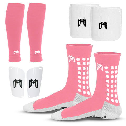 Elite Bundle (Includes Grip Socks, Shin Guards, Pre-Cut Sock Sleeves, and Shin Guard Straps)