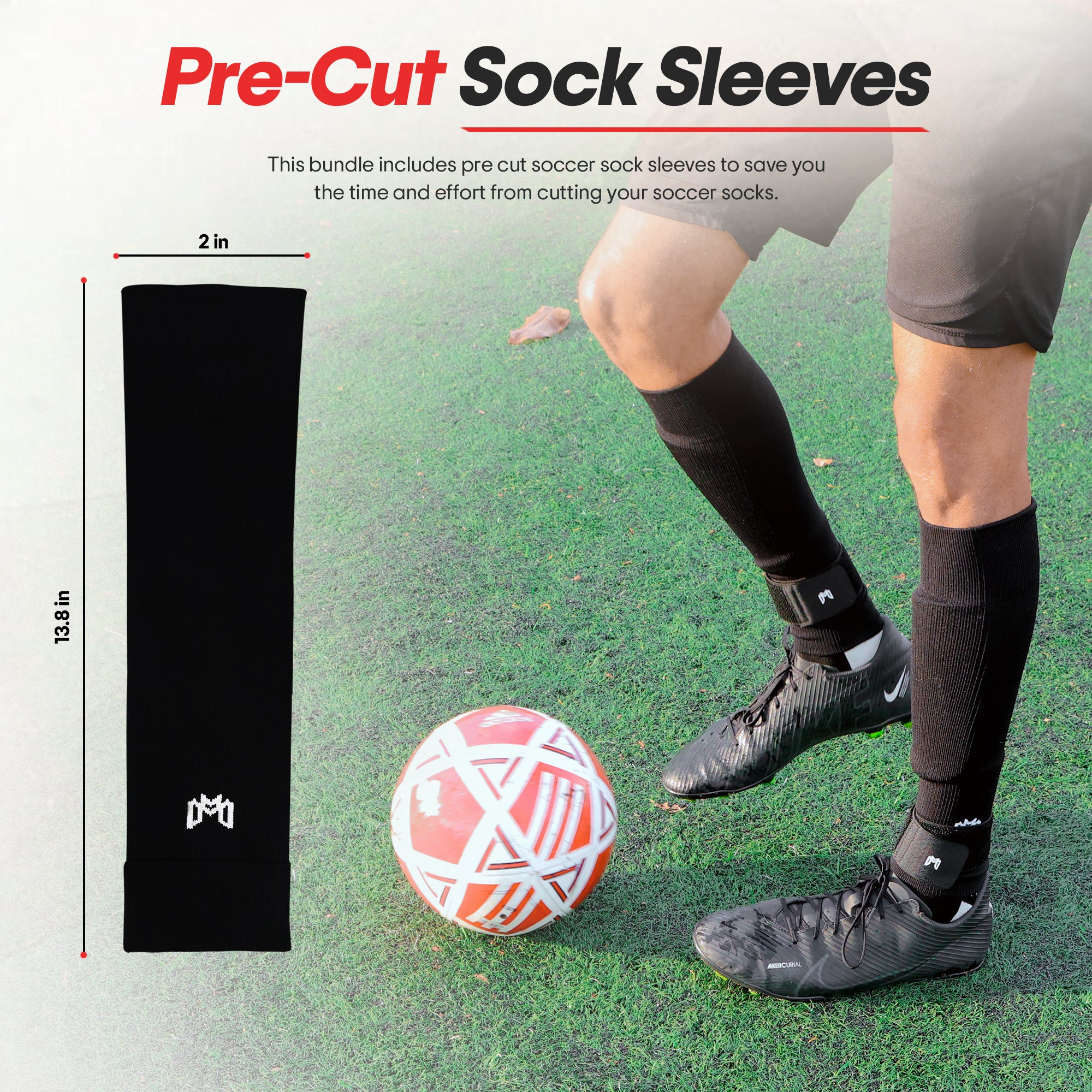 3 Pairs Soccer Grip Socks Men Gain the Edge Anti Slip Blister Football Socks