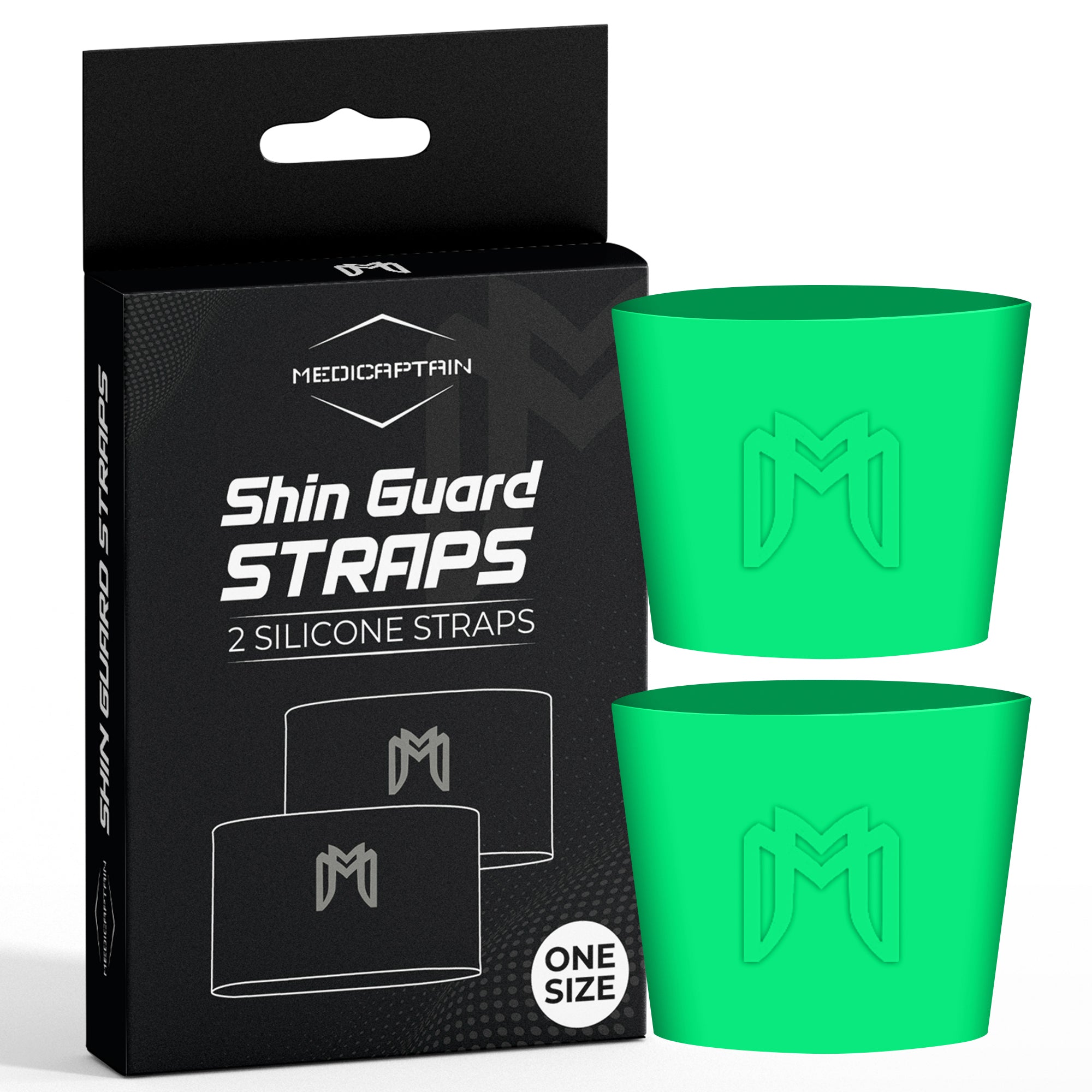 Silicone Shin Guard Holder Bands, Alternative to Grip Tape