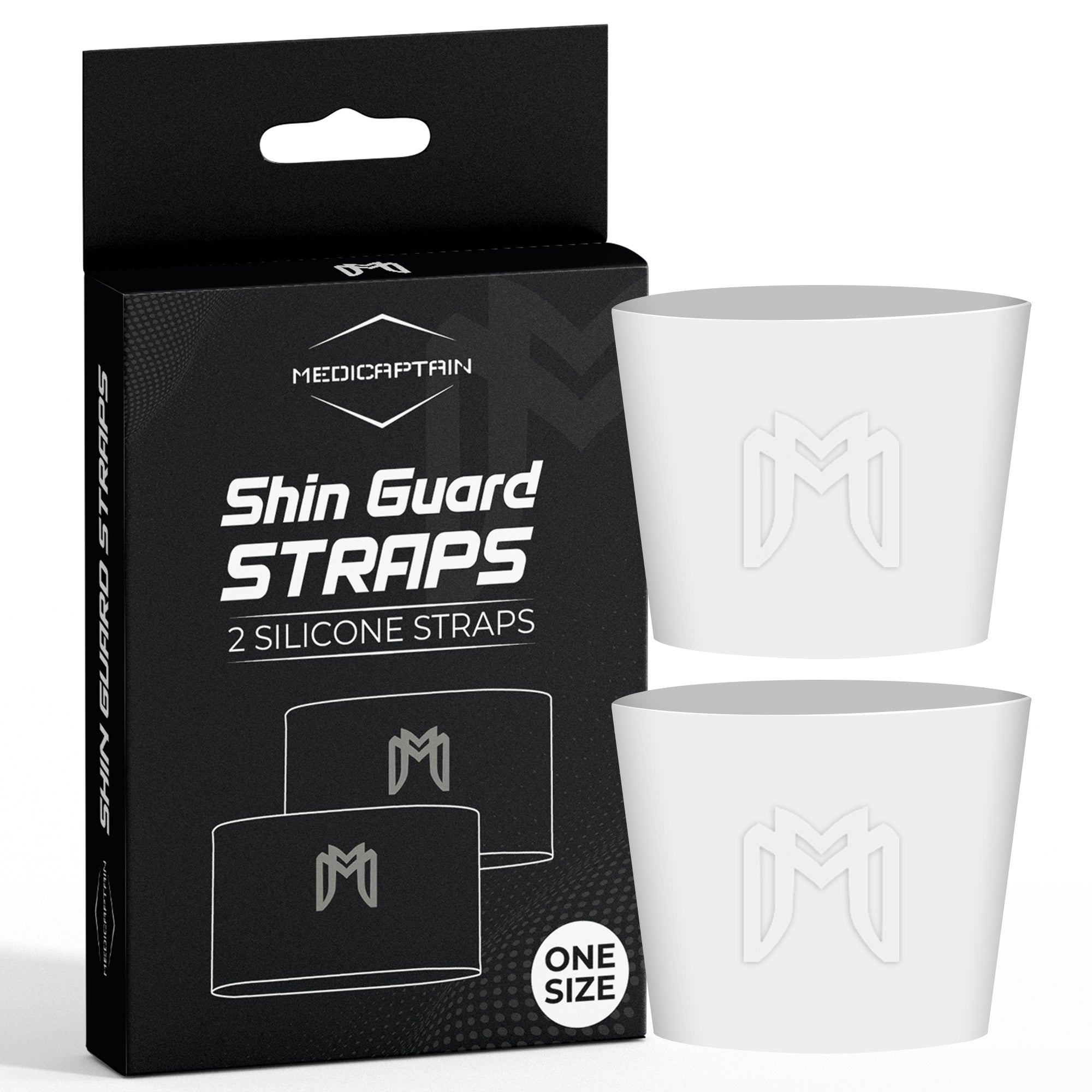 Silicone Shin Guard Holder Bands, Alternative to Grip Tape