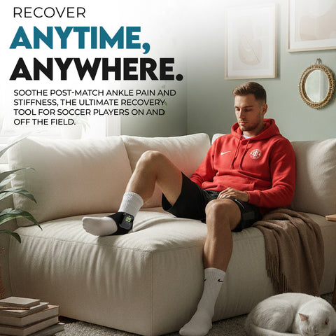 MediCaptain AnkleRecovery Pro - Massager and Heat Brace