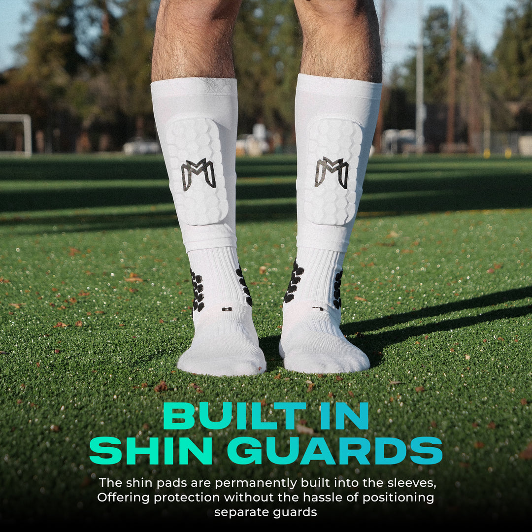 What R Shin Pads Mini Shin Pad Sleeves with Built in Shin Guards – MediCaptain