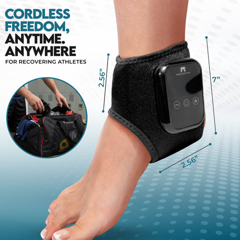 MediCaptain AnkleRecovery Pro - Massager and Heat Brace