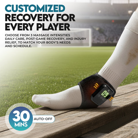 MediCaptain AnkleRecovery Pro - Massager and Heat Brace
