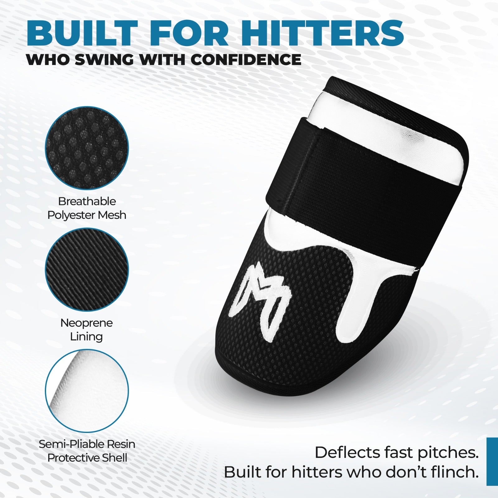 MediCaptain TripleGuard – Complete Baseball Protection Kit for Hitters | Hand, Elbow & Leg Guards