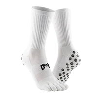MediCaptain Barefoot Toe Grip Socks for Soccer
