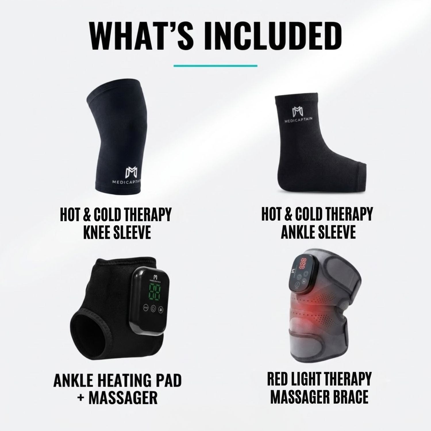 MediCaptain Ultimate Recovery Bundle for Soccer Players