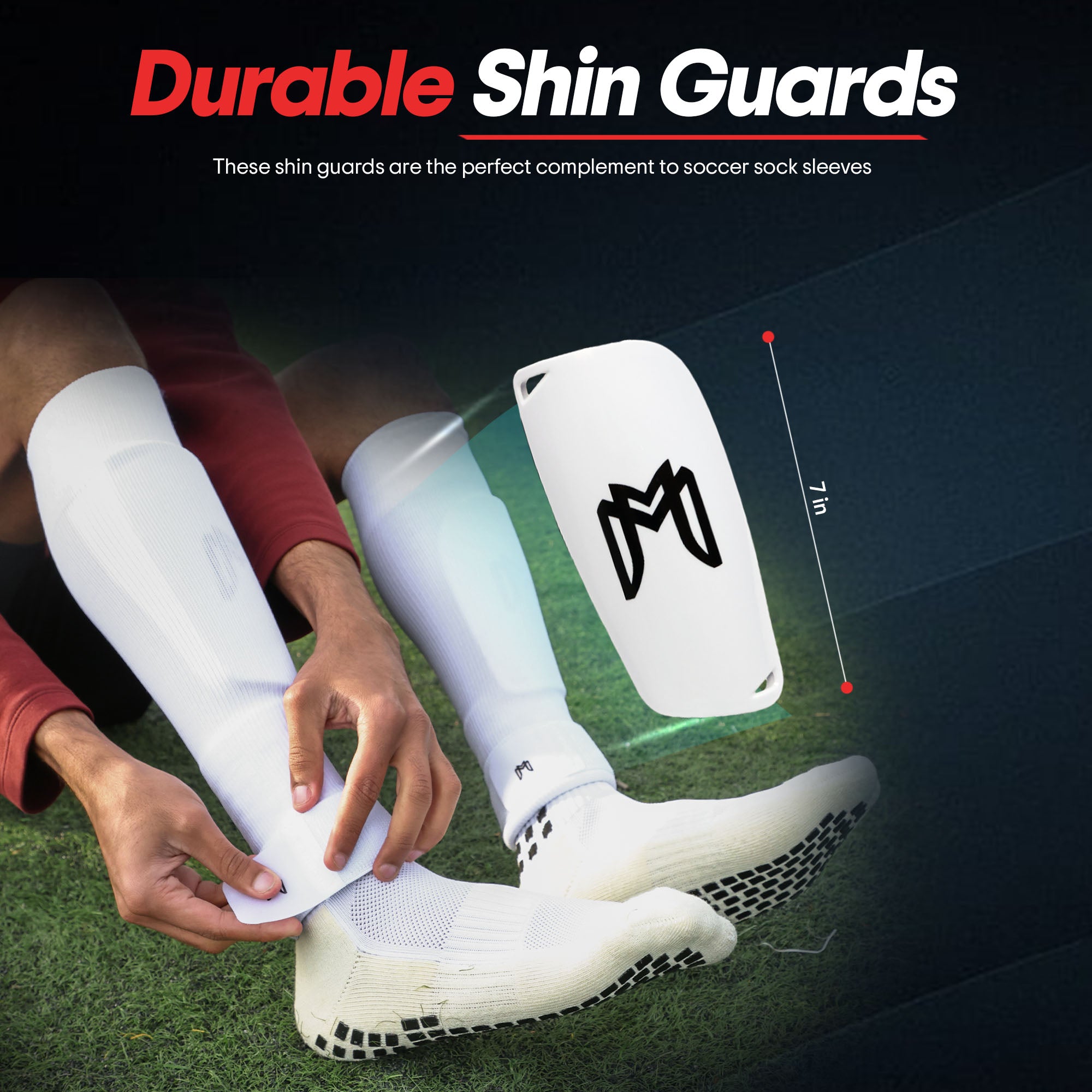 Medical Shin Protectors Leg Sleeves For Football, Soccer