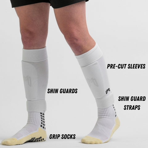 Elite Bundle (Includes Grip Socks, Shin Guards, Pre-Cut Sock Sleeves, and Shin Guard Straps)