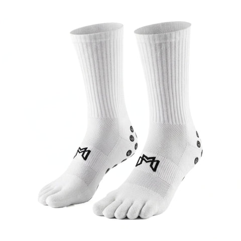 MediCaptain Barefoot Toe Grip Socks for Soccer