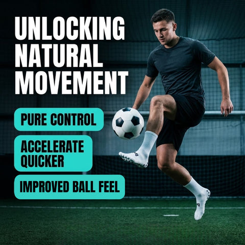 MediCaptain Barefoot Toe Grip Socks for Soccer