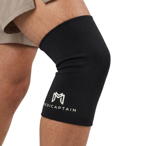 MediCaptain Hot & Cold Compression Leg Sleeve for Recovery — 360° Gel Recovery Wrap
